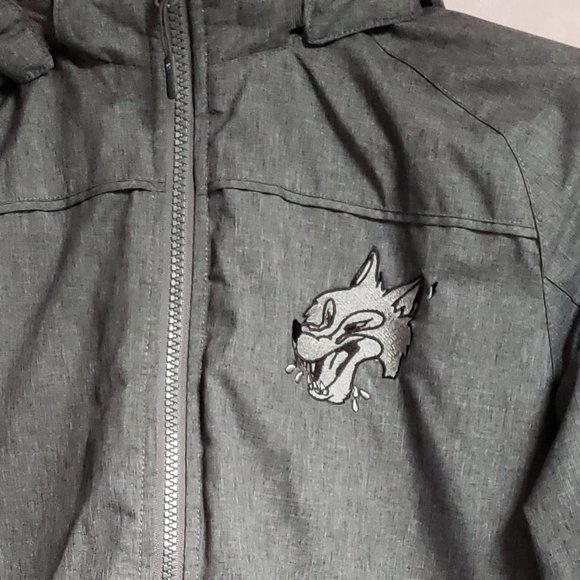 CCM Windbreaker Boy's Size Large Charcoal - Pre-Owned - Picture 4 of 7